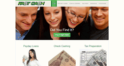 Desktop Screenshot of fastcashofamerica.com